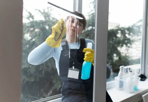Nettoyage de vitres intérieures et extérieures à Plogoff